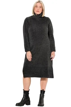 Ulla Popken Chenille Rollkragenkleid