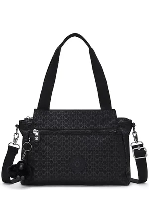 Kipling Elysia Mittelgroße Schultertasche, Schultertaschen, (Schwarz)