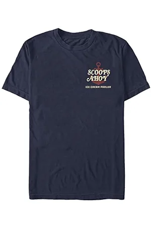 Stranger Things Ahoy Ahoy Unisex Crew neck Navy blue M