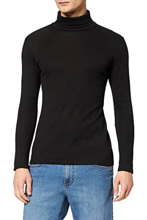 Trigema Herren Rollkragen Langarmshirt 602010, , Small