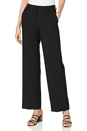 SELECTED Damen SLFRITA MW Wide Pant Black B NOOS Hose, , 42