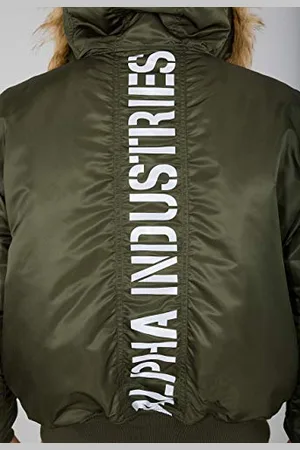 Alpha Industries Herren 45P Hooded Custom Bomberjacke, , XL