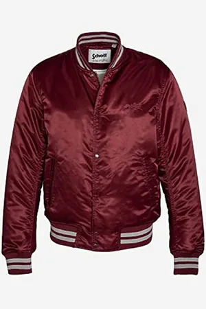 Schott NYC Unisex Tacson Jacke aus Nylon mit Satin-Schott, , Large
