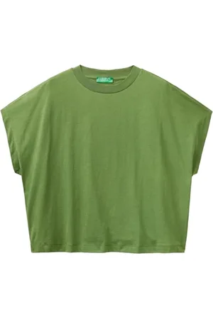 Benetton Damen 3096d1071 T-Shirt, , X-Small