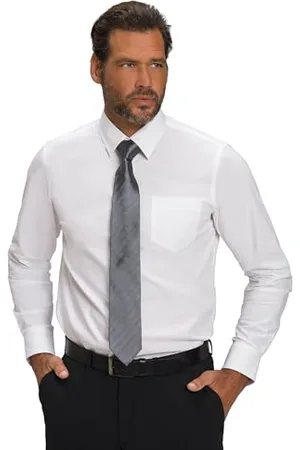 JP 1880 Herren große Größen Übergrößen Menswear L-8XL Hemd, FLEXNAMIC®, Kentkragen, Modern Basic Fit, bis 7 XL 3XL 808727200-3XL