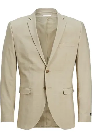 JACK & JONES Herren Jprsolaris Check Blazer Sn Anzugsjacke, , 52