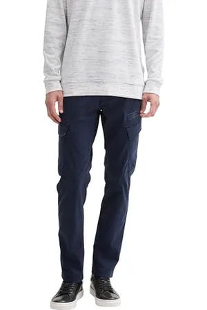 TOM TAILOR Herren Regular Fit Cargo Hose mit Stretch, , XL