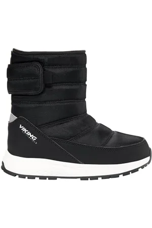 Viking Equip Warm WP 1V Pull on Snow Boot, Black, 28 EU