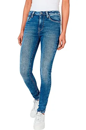Pepe Jeans Damen Jeans Regent, Blau (Denim-gw4), 25W / 30L