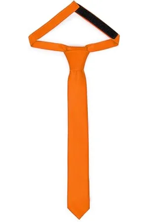 Ladeheid Kinder Krawatte für Jungen - Eleganter matter Look, Vorgebunden mit einem Klettverschluß, Perfekt für besondere Anlässe - Stilvolle Ansteckkrawatte TKM (31cm x 4cm, )