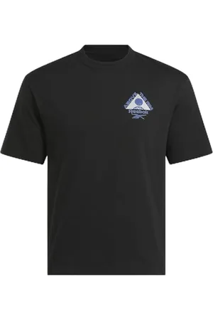 Reebok Herren Basketball T-Shirt, Black, XL