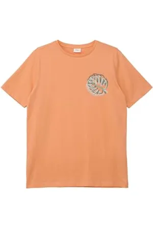 QS by s.Oliver Jungen 2143127 T-Shirt mit Print, 2110, 176