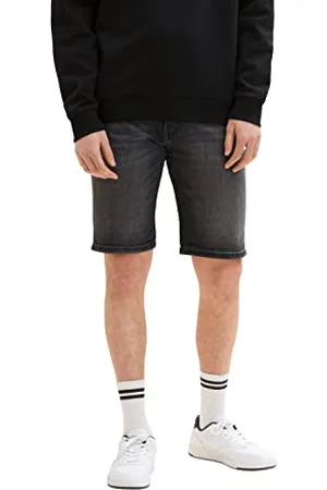 TOM TAILOR Herren Regular Fit Jeans Bermuda Shorts