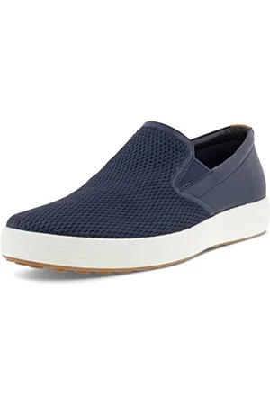 Ecco Herren Soft 7 M Slip-on, Marine/Marine/Lion, 43 EU