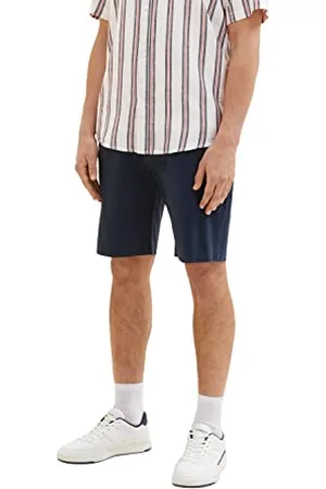 TOM TAILOR Herren Regular Fit Chino Shorts, , M