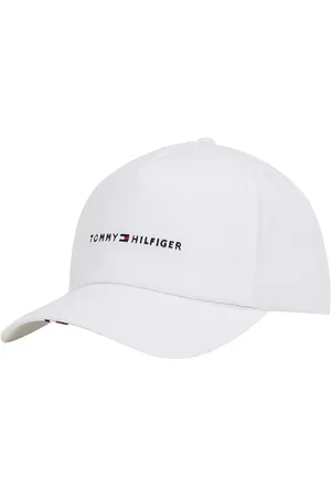 Tommy Hilfiger Herren Cap Foundation Soft 6 Panel mit Logo, Weiß (Th Optic White), Einheitsgröße