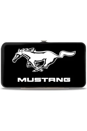 Buckle Hinge Wallet - Mustang