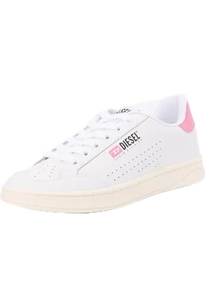 Diesel _Athene S-Athene VTG W Sneakers_Shoes_Weiß / Rosa_39 EU