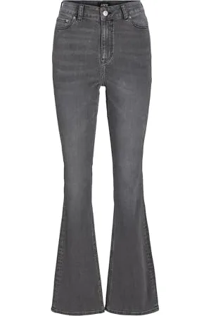 JACK & JONES Female Slim Fit Jeans JXTURIN Bootcut HW Jeans C7058 DNM
