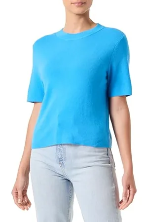 VERO MODA Vmgold Ss O-Neck Pullover