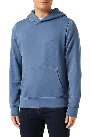 Tommy Hilfiger Herren Flag Logo Hoody MW0MW34266 Schwere Strickwaren, , XS
