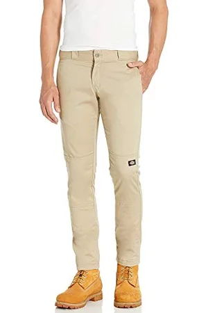 Dickies Herren, Doppelknie-Arbeitshose, enge gerade Passform, WÜSTENSAND, 36W / 30L