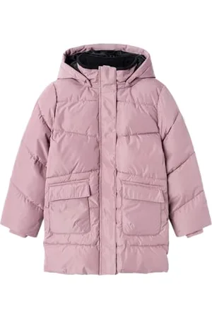 NAME IT Mädchen Nkfmedow03 Jacket Long Fo Noos Steppjacke, , 146
