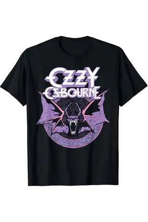 Ozzy Osbourne Fledermaus Pastell T-Shirt für Männer, , Kurzarm, S