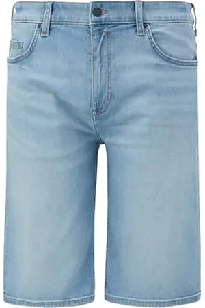 QS by s.Oliver Big Size Herren 2153255 Jeans Bermuda, Relaxed Fit, , 44