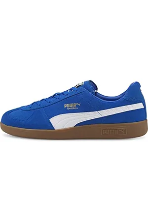 PUMA Unisex Handball Indoor Court Shoe, Royal White Gum, 41 EU