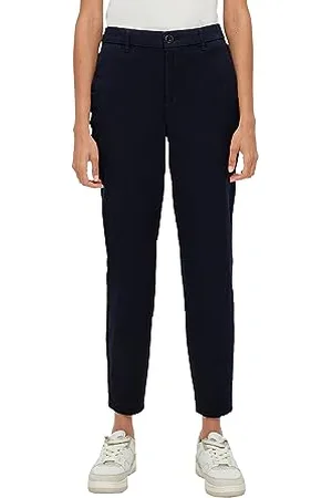 QS by s.Oliver Damen Hose Tapered Leg Blue 38