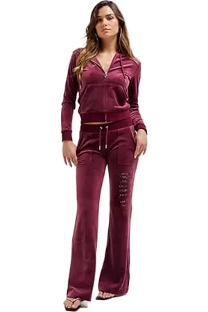 Juicy Couture Damen Jewelled Juicy Low Rise Pant Lässige Hose, , Medium (9er Pack)