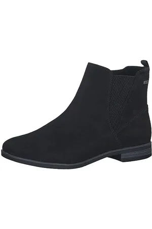 QS by s.Oliver Damen Chelsea Boots zum Schlupfen Elegant, (Black), 36 EU
