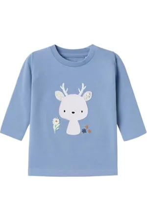 NAME IT Mädchen Longsleeve aus Bio-Baumwolle -62