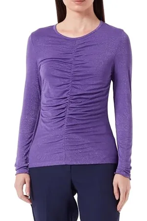 HUGO BOSS Women C_Emeela_Glitter Open Purple, XL