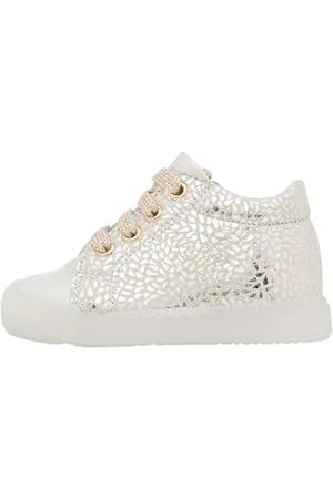 Falcotto Jungen Mädchen Snopes Zip Krippenschuh, Gold, 18 EU