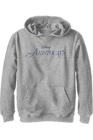 Disney Kids Aristocats Plain Logo Youth Pullover Hoodie, , Medium