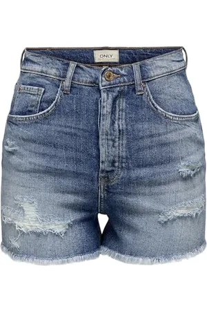 ONLY ONLJENNA EX HW RAW Shorts DNM AZG111