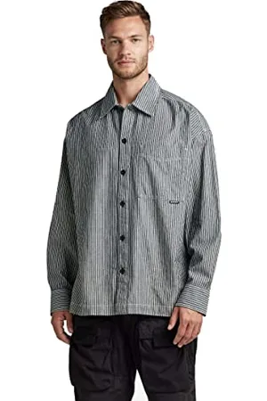 G-Star RAW Herren Boxy Fit Hemd