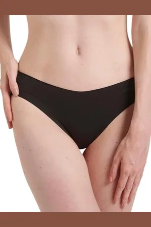Sloggi Damen Zero Microfibre 2.0 Hipstring String, Black, XS