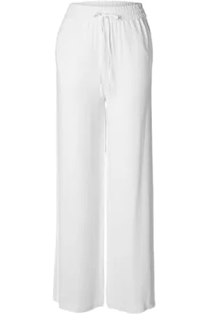 SELECTED Damen Slfviva-gulia Hw Long Linen Pant Noos Stoffhose, , 34 EU