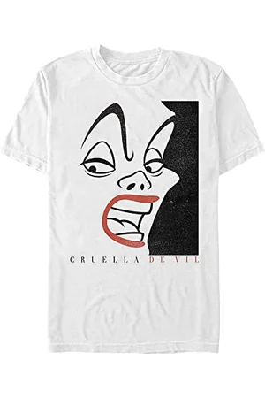Disney Herren Villains Cruella Cover T-shirt, , L