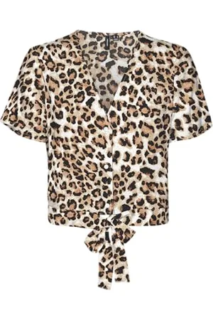 VERO MODA VMEASY Joy S/S TIE Shirt WVN GA