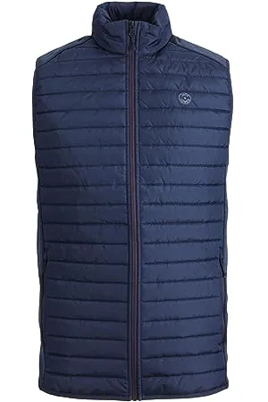 JACK & JONES Stepp Weste Übergangs Jacke Blouson ohne Ärmel JJEMULTI
