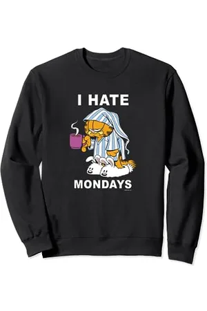 Garfield Ich Hasse Montags Kaffee Sweatshirt
