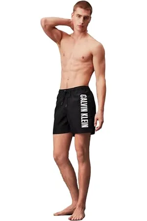 Calvin Klein Herren Badehose Medium Drawstring Lang, , 3XL