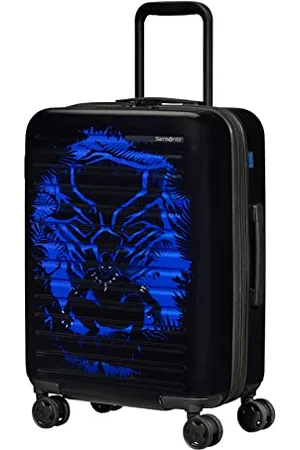 Samsonite Stackd Disney - Spinner S, Expandable Hand Luggage, 55 cm, 35/42 L, Multicolored (Black Panther)