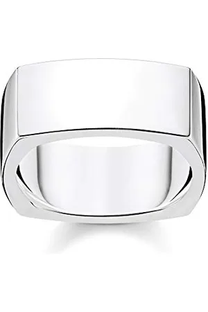 Thomas Sabo Unisex-Ring Viereckig silber 925 Sterlingsilber TR2280-001-21-52
