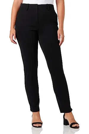 Gerry Weber Damen Klassische 7/8 Hose mit Bügelfalten unifarben 7/8 Länge 36
