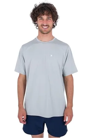 Hurley Herren Evd Hybrid UPF Ss Rash-Guard-Shirt, , XL